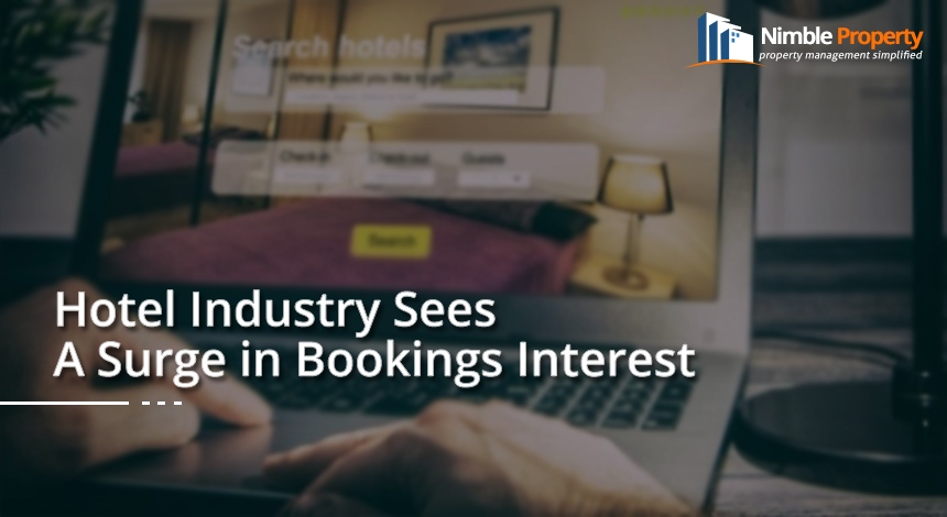 hotel industry sees a surge in bookings interest